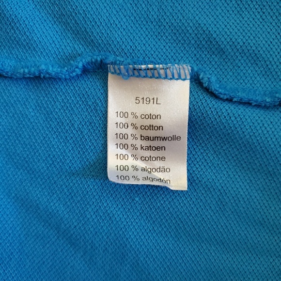 Lacoste Men's Size X Large Blue Polo Short Sleev - Picture 6 of 7